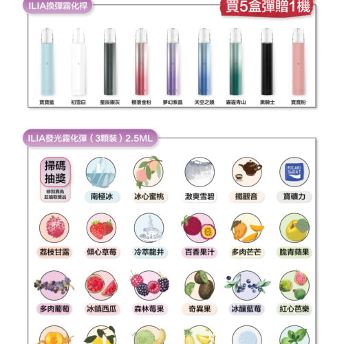 微信图片_20250816144448 ILIA哩亞一代通用/3顆入【滿5盒送一隻普通主機隨機顔色】